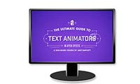 آموزش کامل انیمیشن نوشته ها در افترافکت با دانلود Skillshare The Ultimate Guide to Text Animators in After Effects